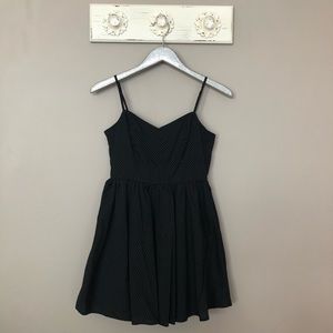 UO Lucca Couture Black and White Polka Dot Dress